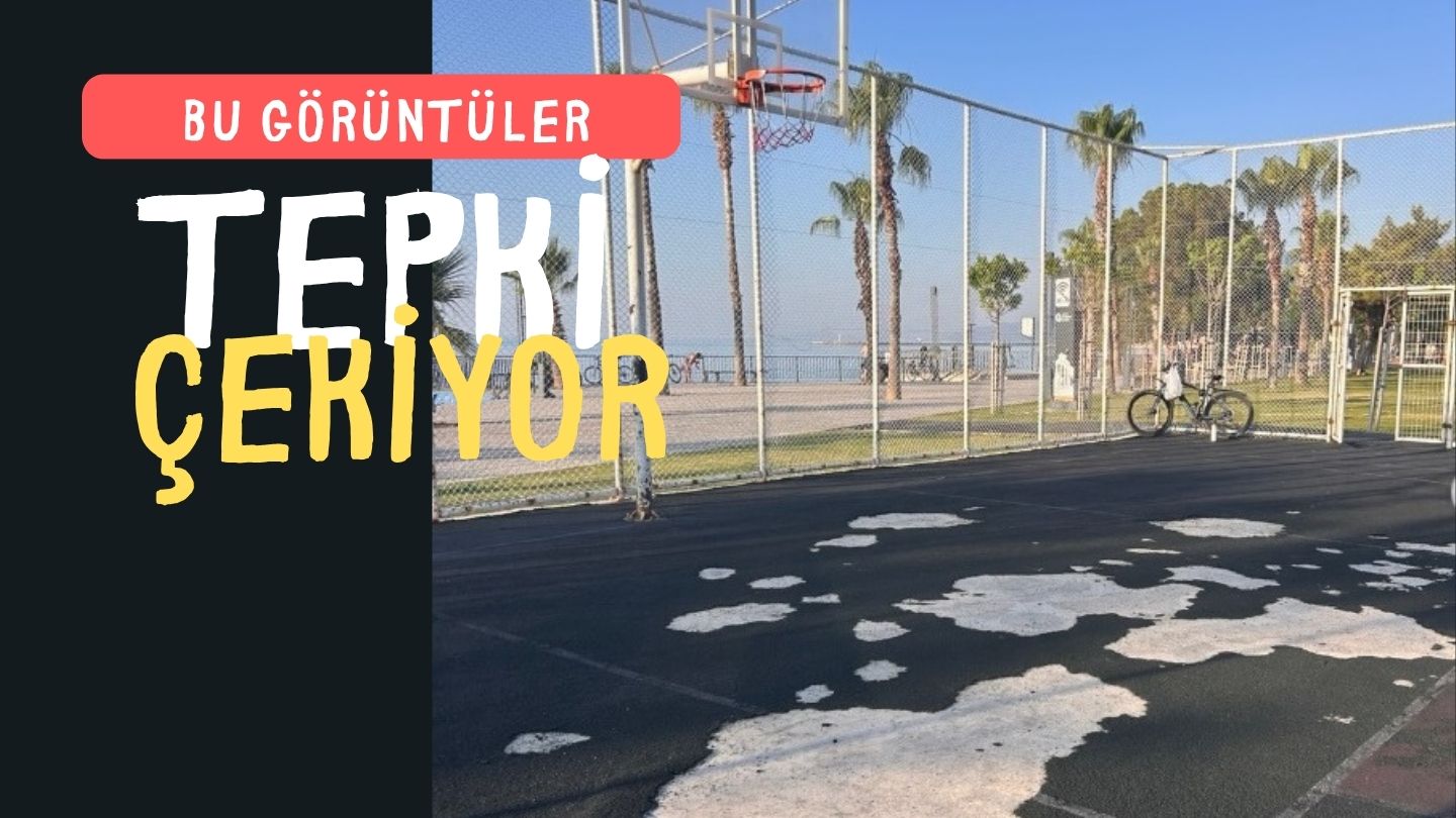Semt spor sahaları bakımsızlıktan dökülüyor!